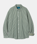 다이아몬드 레이라(DIAMOND LAYLA) Gingham Check shirt S101 Green