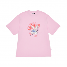 (22SS) 코인 토끼 반팔 티셔츠 핑크