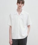 드로우핏(DRAW FIT) 리에디션 브리즈 오픈 카라 셔츠 [WHITE]