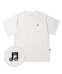 킹아카이브(THE K-ING ARCHIVES) Logo Wappen T-Shirt (White)