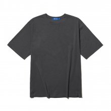 코튼모달 릴렉스핏 반팔 티셔츠 차콜