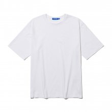코튼모달 릴렉스핏 반팔 티셔츠 화이트