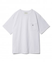 Patch Logo Pocket T-Shirts Bright White