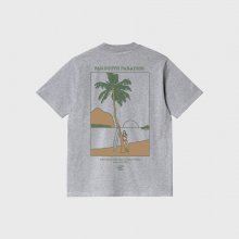 Retro Paradise Tee - Grey