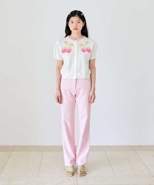 GARDEN POCKET PANTS (LIGHT PINK)