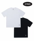 TAG ACTS TEE 2PACK - WHITE/BLACK