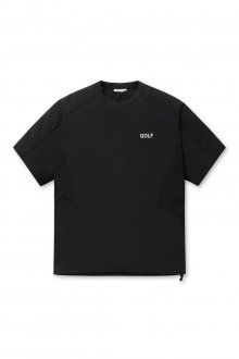 Air-dot mixed Woven T-shirt