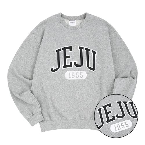 Classic JEJU 1955 Sweatshirt (ver.22)- Gray