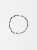 하카블랙스(HAKKABLACKS) Silver skull bracelet