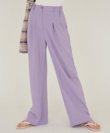 FJD BANDING WIDE PANTS PURPLE