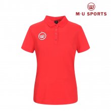 아트웍 포인트 반팔 티셔츠 MU22322TS41-RED