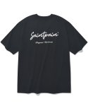 세인트페인(SAINTPAIN) SP 캘리 로고 티셔츠-블랙