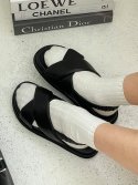 인더스타(INTHESTAR) IS_221340 Padded Cross Sandals (3COLORS)