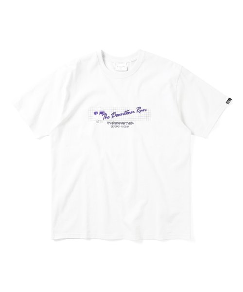 디스이즈네버댓(THISISNEVERTHAT) The Downtown Run Tee White - 사이즈 & 후기 | 무신사