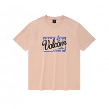 에센셜 빅로고 컴포트핏 티셔츠(라이트 핑크)