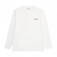 내셔널지오그래픽 N222UTS700 비로스 냉감 긴팔 티셔츠 WHITE
