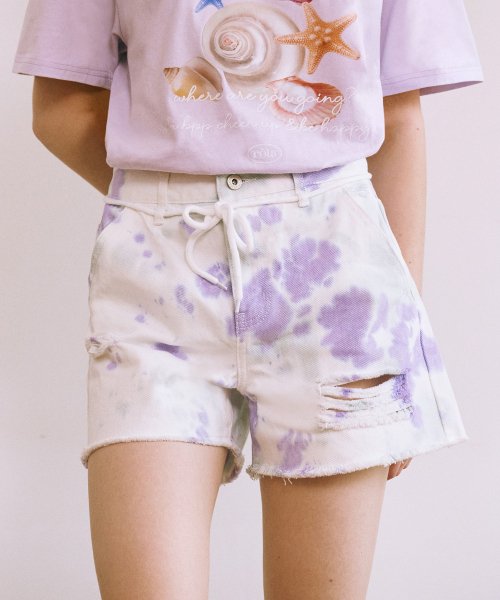 ☆韓国の人気☆【ROLAROLA】☆TIE-DYE SHORT PANT.S☆関税込☆ rolarola 팬츠 여성의류│삼성물산 온라인몰 SSF Shop.com