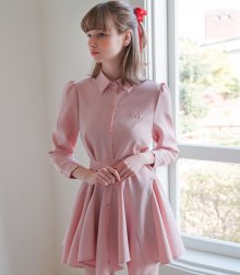 Bella frill dress PINK