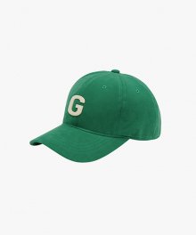 G LOGO PEACHSKIN CAP-GREEN