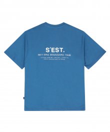 S/T SET ERA - 반팔 - (SESSEST-016) - INDIGO BLUE