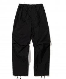 string fatigue pocket pants black