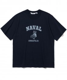 naval s/s tee navy