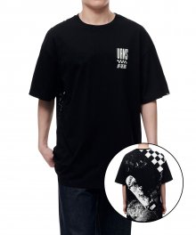 스케이트 포토 반소매 티셔츠 - 블랙 / VN0A7TPRBLK1