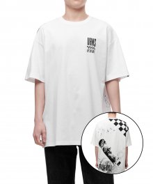스케이트 포토 반소매 티셔츠 - 화이트 / VN0A7TPRWHT1