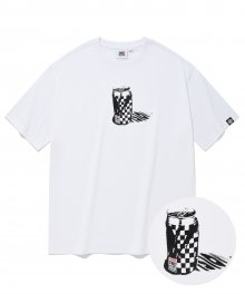 VSW Checker Can T-Shirts White