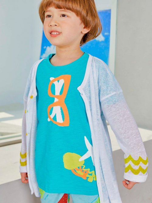 마틸다엔와이(matildany) 여름 여행 슬럽 면 기본티_그린