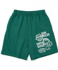 PARK SCHOOL SWEAT SHORTS (GREEN)