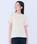 체이스컬트(CHASECULT) 여성 에센셜 소프트 터치 무지 반팔 티셔츠-BBZG5851C0A