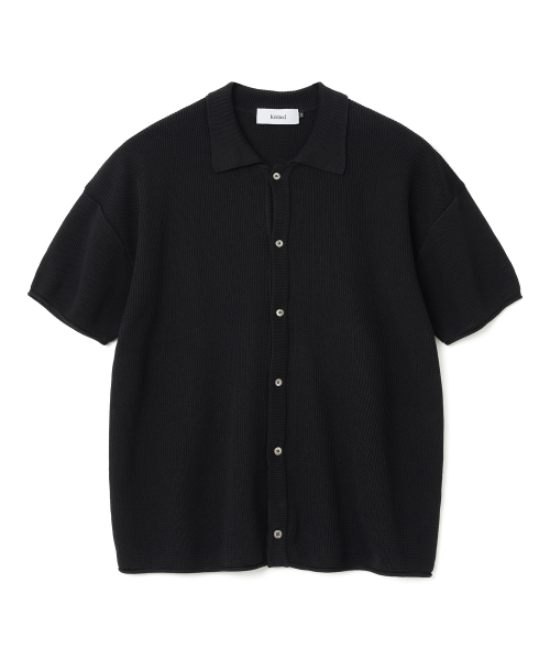 Летняя трикотажная рубашка BLACK