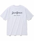 SP 캘리 로고 티셔츠-애쉬 멜란지
