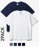 페플(FP142) [22SS] [패키지] 뉴 솔리드 오버핏 반팔 티셔츠 2PACK KYST1354