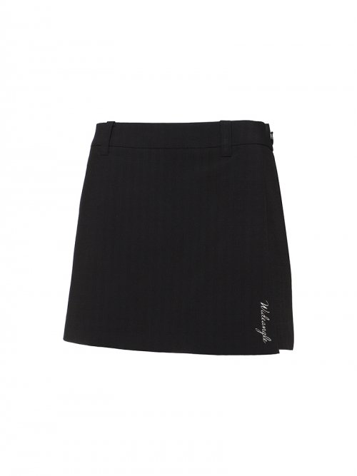 CF 랩스커트 큐롯 L_Black
