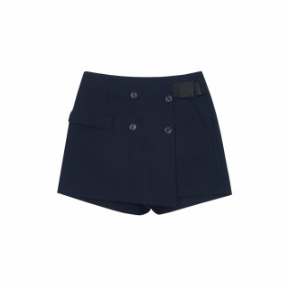 마틴골프(MARTINE GOLF) Double Button Wrap Shorts_Navy 상품 이미지