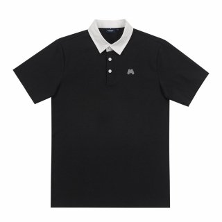 마틴골프(MARTINE GOLF) Graphic Logo Point T-Shirts_Black (Men) 상품 이미지