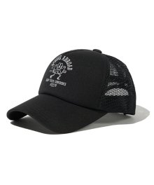 ABROAD MESH CAP - BLACK