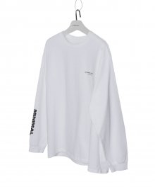 GIZA LOGO PLAY LONG SLEEVE white