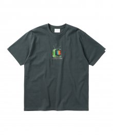 Television Tee Charcoal