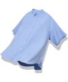 [ONEMILE WEAR] BIG OXFORD SMALL ARCH SS SHIRT BLUE