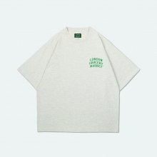 College Small Logo Heavyweight SS Tee (Oatmeal)