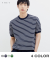 [Cool Cotton100%] ONLY ONE 스트라이프 니트 (Summer. Ver) _(4 COLOR)