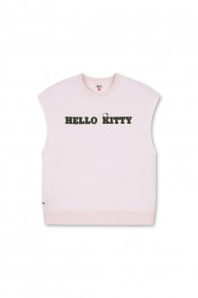 [HelloKitty x WAAC] 여성 헬로키티 외소매 티셔츠_WWTCX22303PIX_1