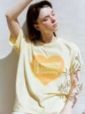르포롱(LEFORONG) 썸머 로맨스 티셔츠 (옐로우)