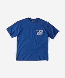 NBNEC29113 / UNI 오가닉 코튼 일러스트 티셔츠(BLUE)