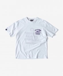 NBNEC29113 / UNI 오가닉 코튼 일러스트 티셔츠(WHITE)