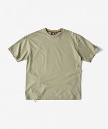 NBNEC29093 / UNI 백포켓 티셔츠(LIGHT KHAKI)