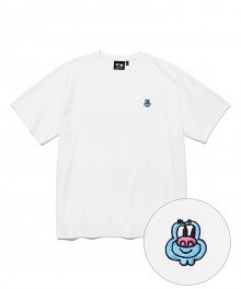 PHYPS® X TIM COMIX EMBROIDERY LOGO SS WHITE